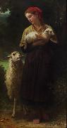 Adolphe William Bouguereau The Shepherdess (mk26) oil